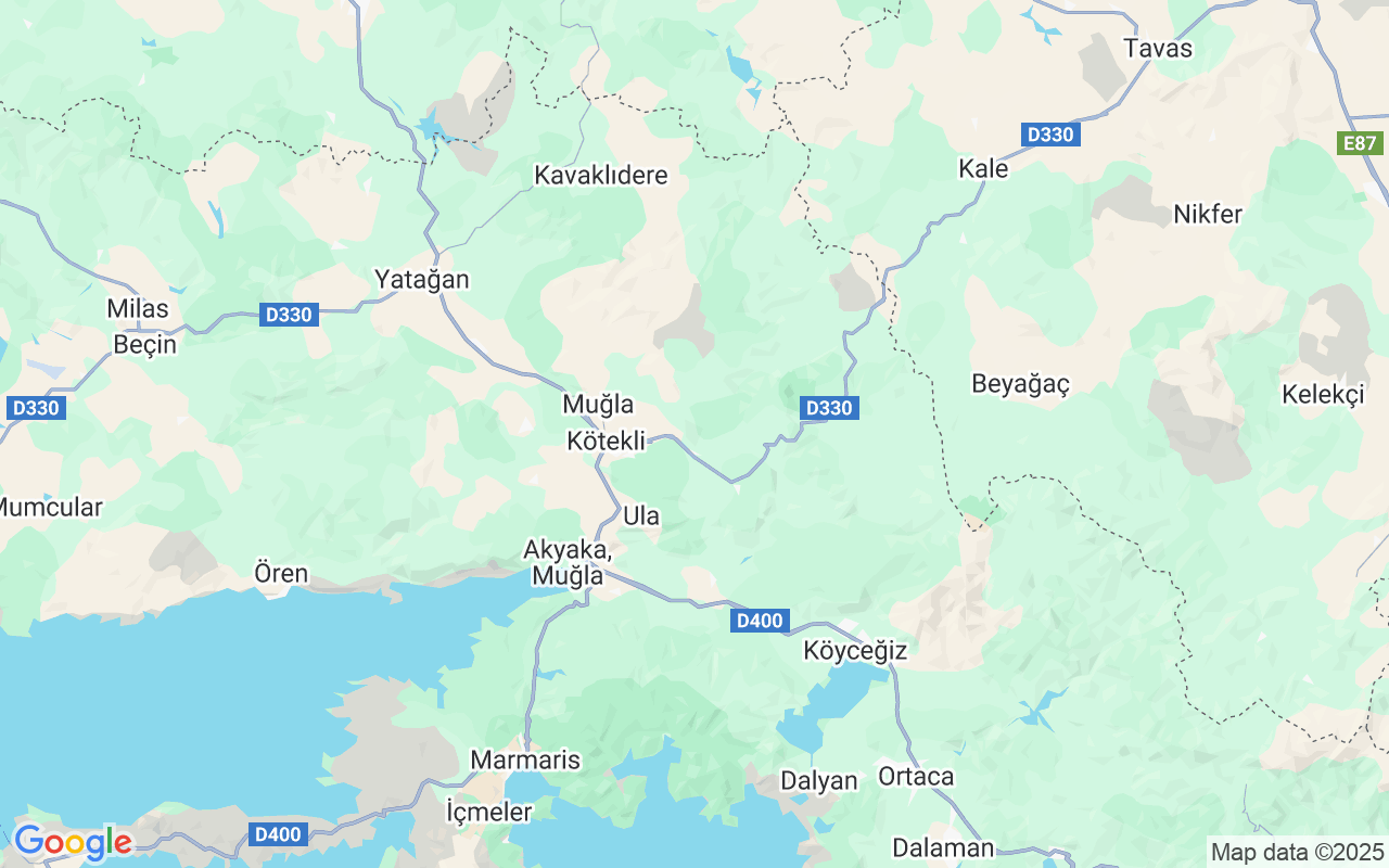 De locatie van Gulet: Bodrum, Muğla