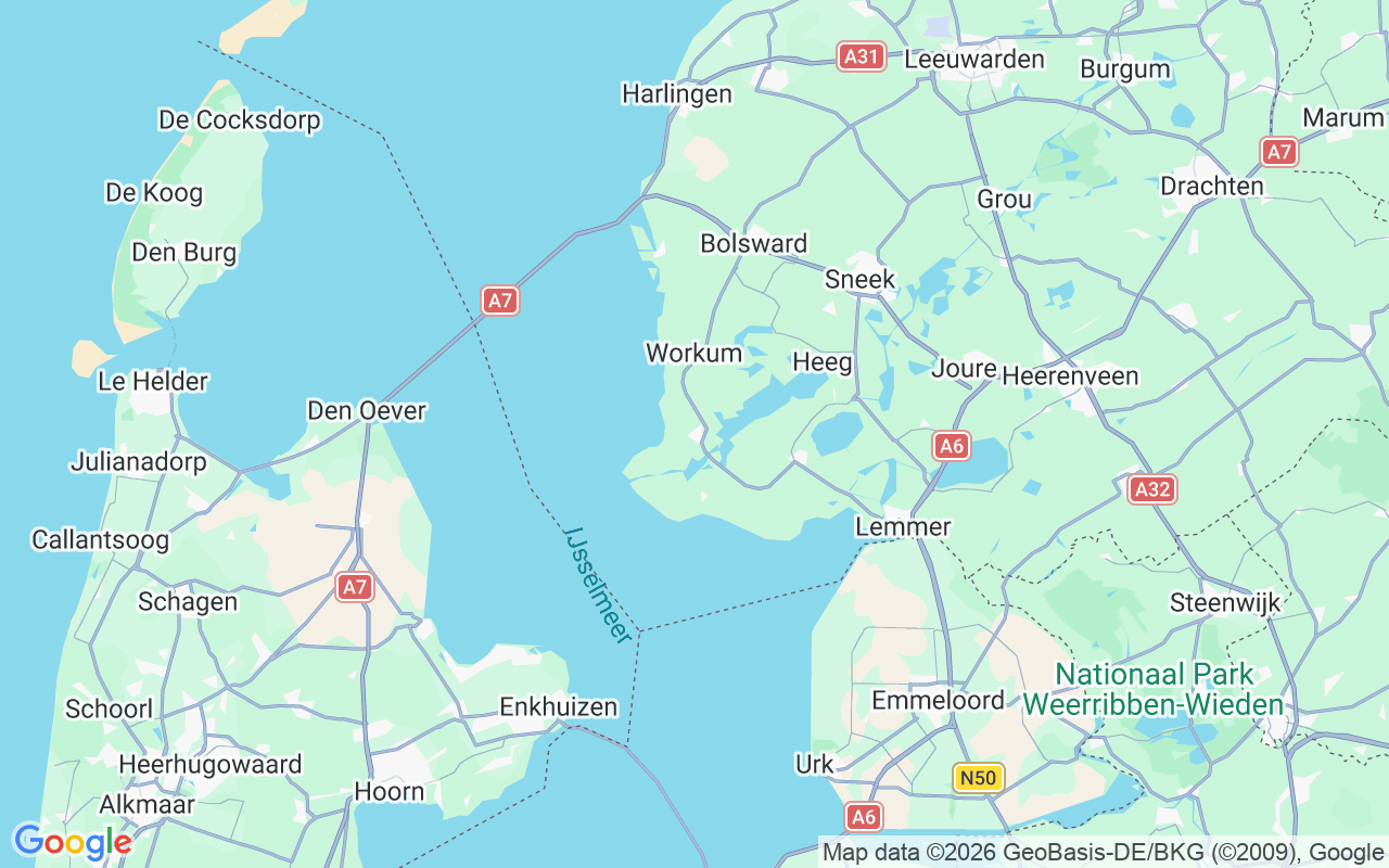 Emplacement du Péniche: Friesland, Koudum