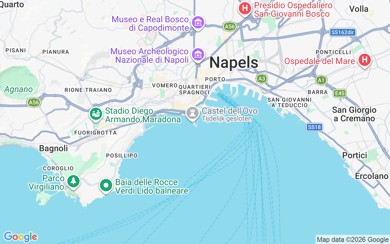 De locatie van Motorboot: Porto Di Marina Di Santa Lucia, Napels