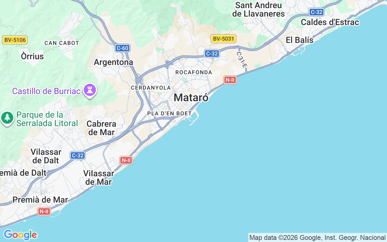 Ubicación Neumática: Puerto De Mataró, Mataró
