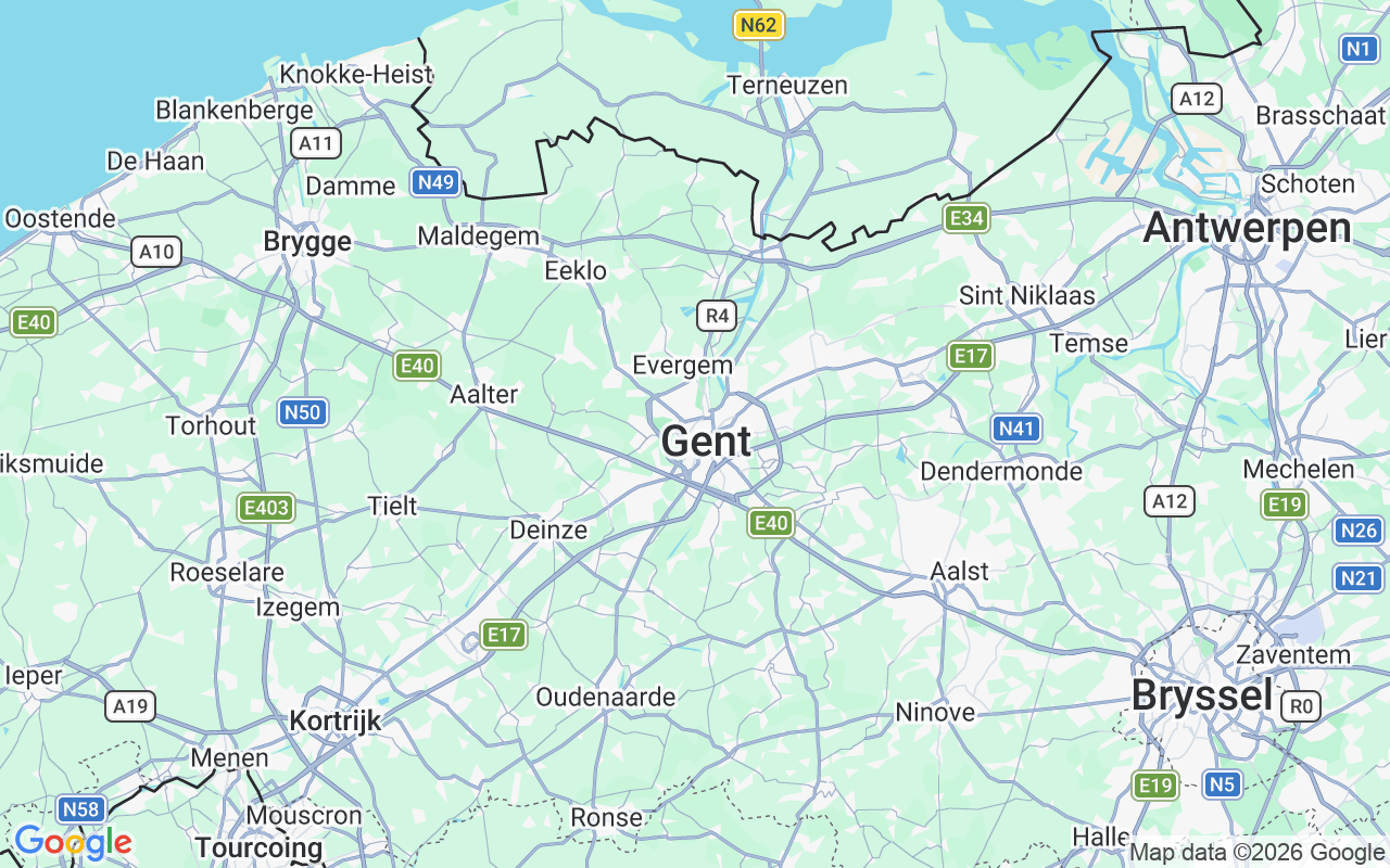 Plats för Motorbåt: Gent, Belgie, Gent