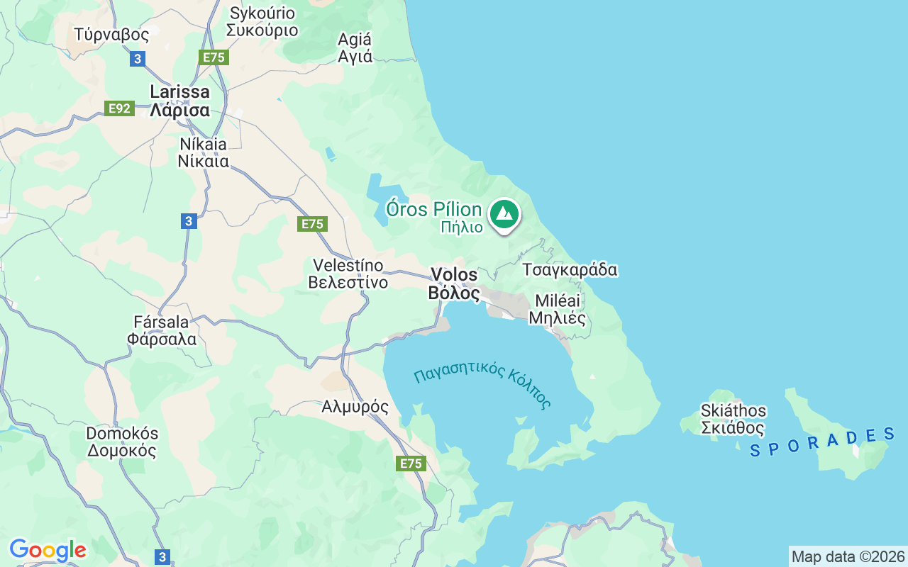 Plats för Segelbåt: Volos, Grekland