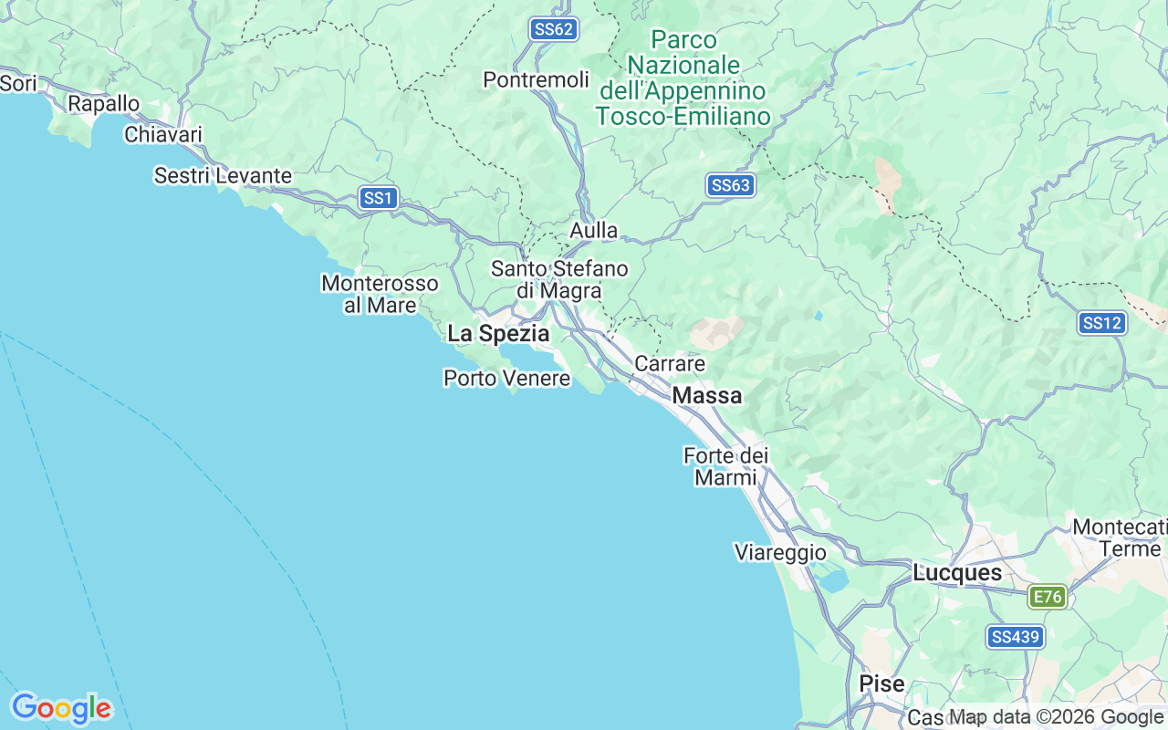 Emplacement du Bateau sans permis: Via Alta 21, 19031 Ameglia