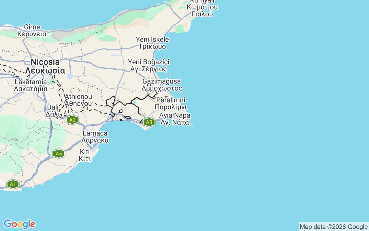 Location of the Motorboat: Protaras, Cyprus, Protaras