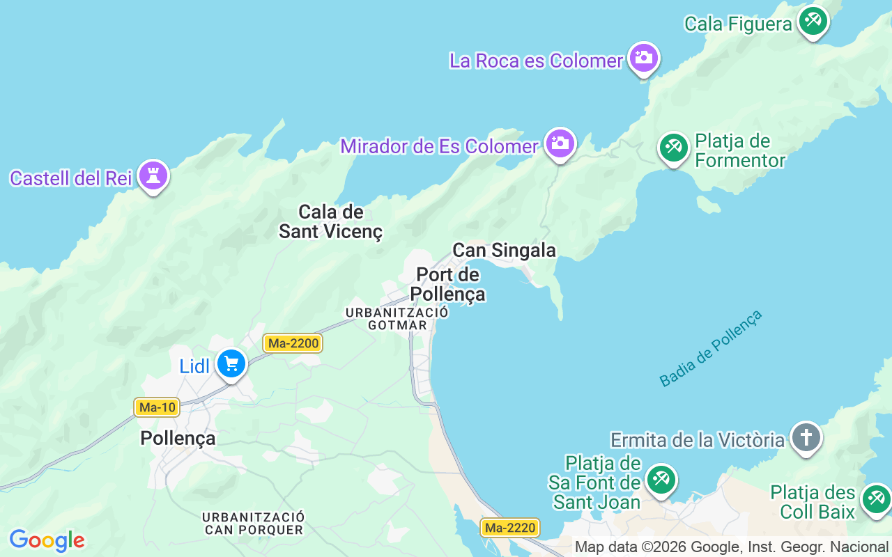 Emplacement du Catamaran: Puerto De Pollença, Port De Pollença