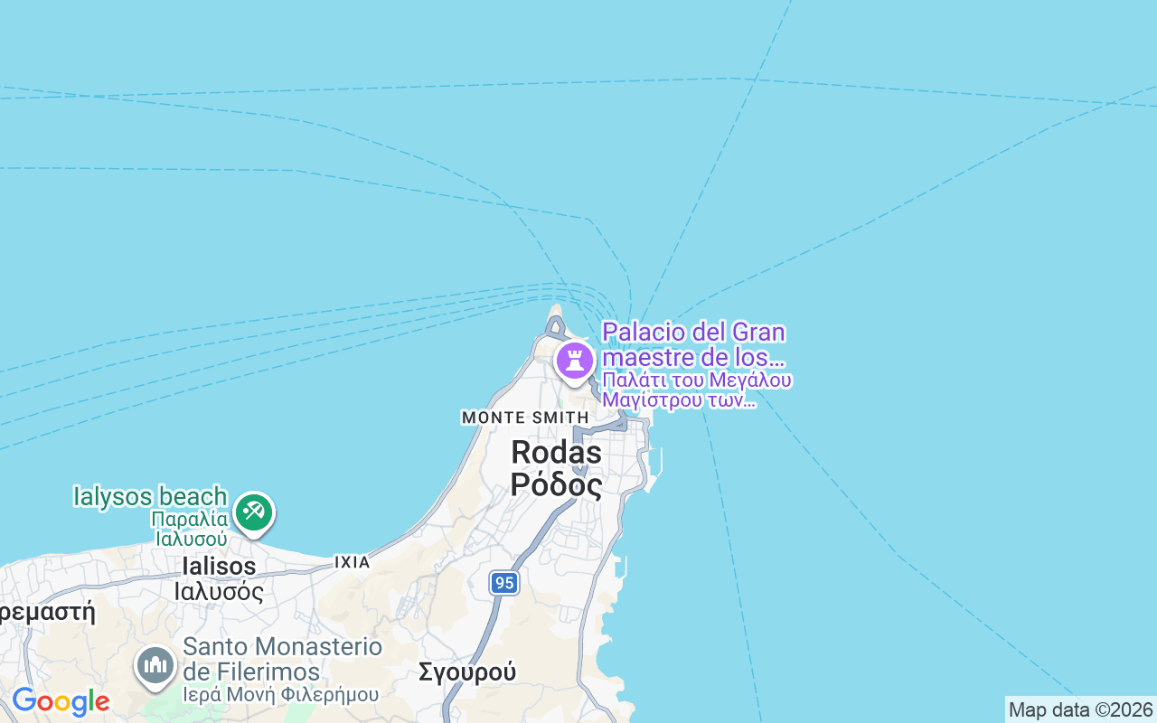 Ubicación Goleta: Mandraki Port, Rodas