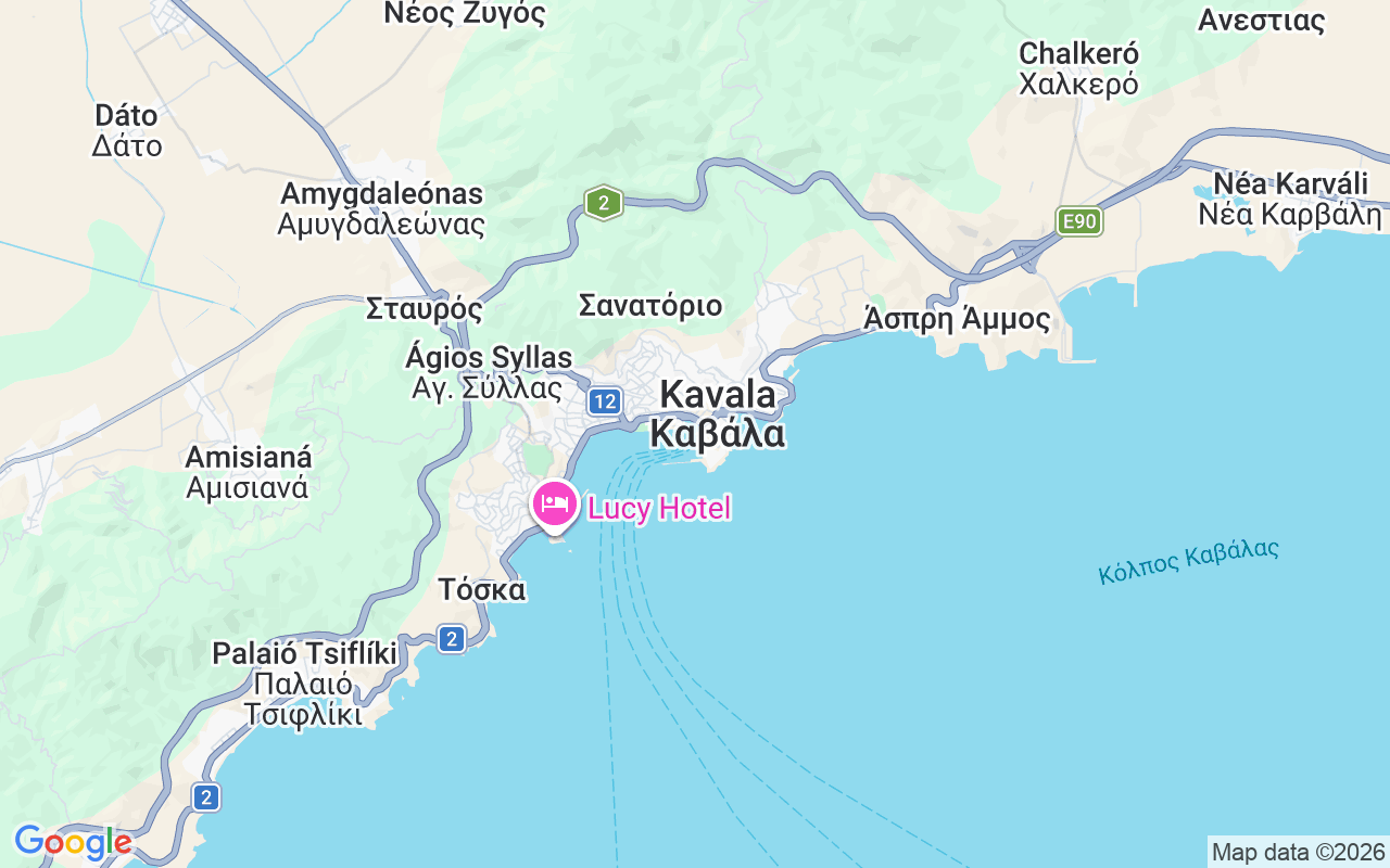 Plats för Segelbåt: Kavala, Grekland