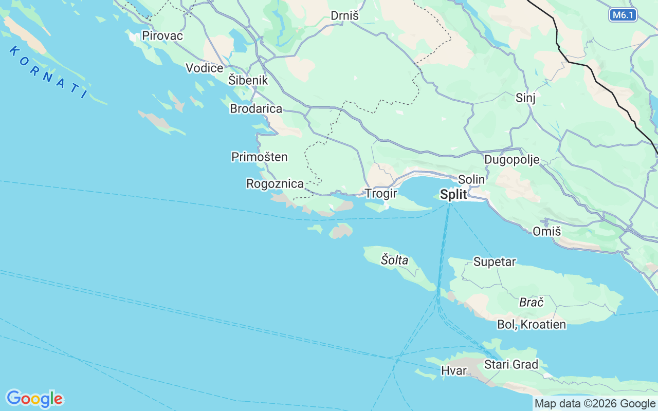 Plats för Motorbåt: Vinišće, Vinišće