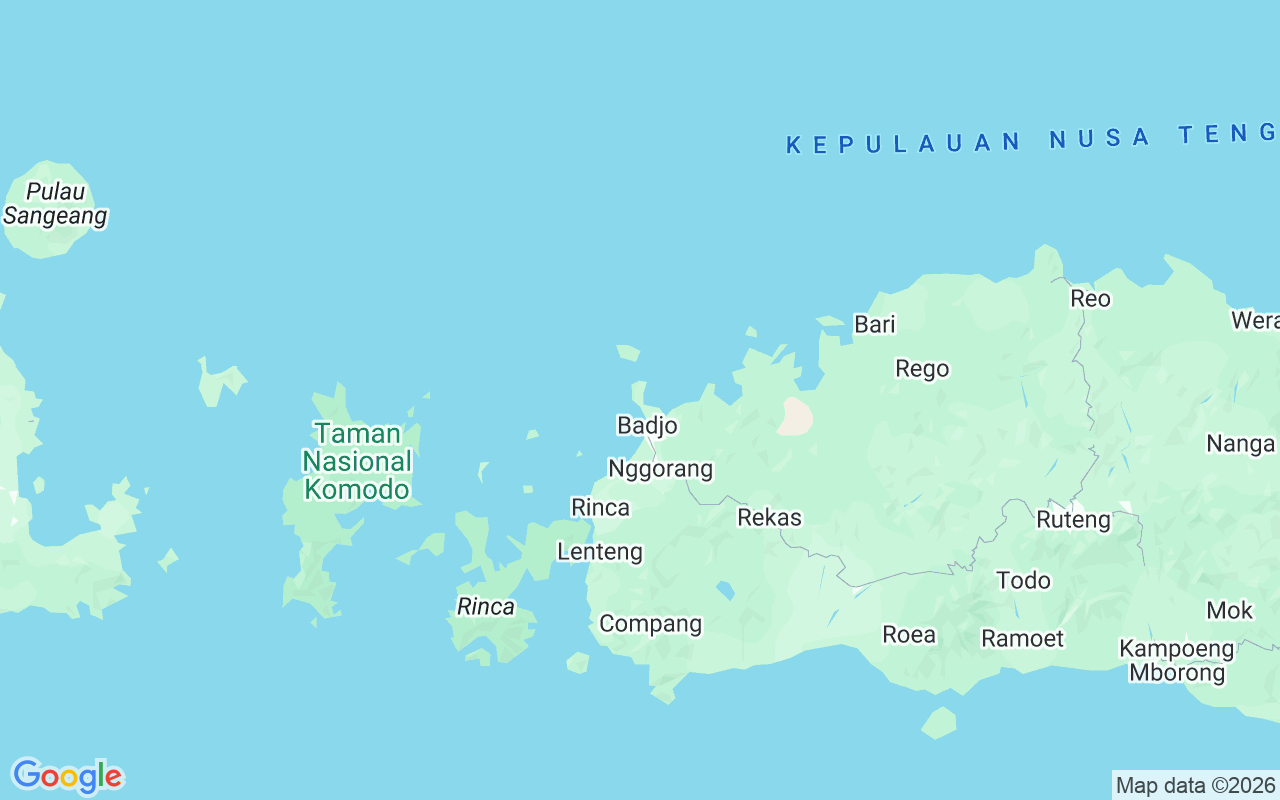 Localização do(a) Iate a motor: Labuan Bajo, Labuan Bajo