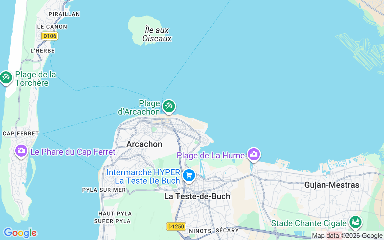 Location of the RIB: Port D'arcachon, 33120 Arcachon