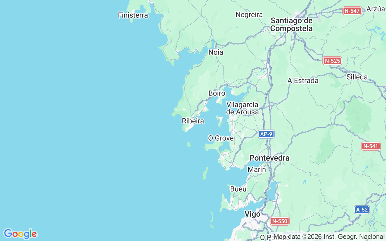 Localização do(a) Lancha: Puerto Deportivo De Riveira, Ribeira