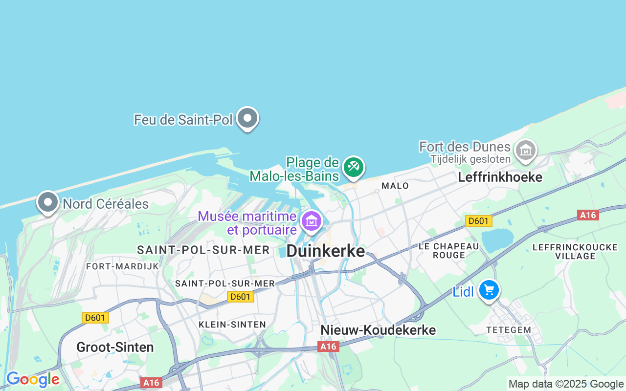 De locatie van Motorboot: Port Du Grand Large, Duinkerke