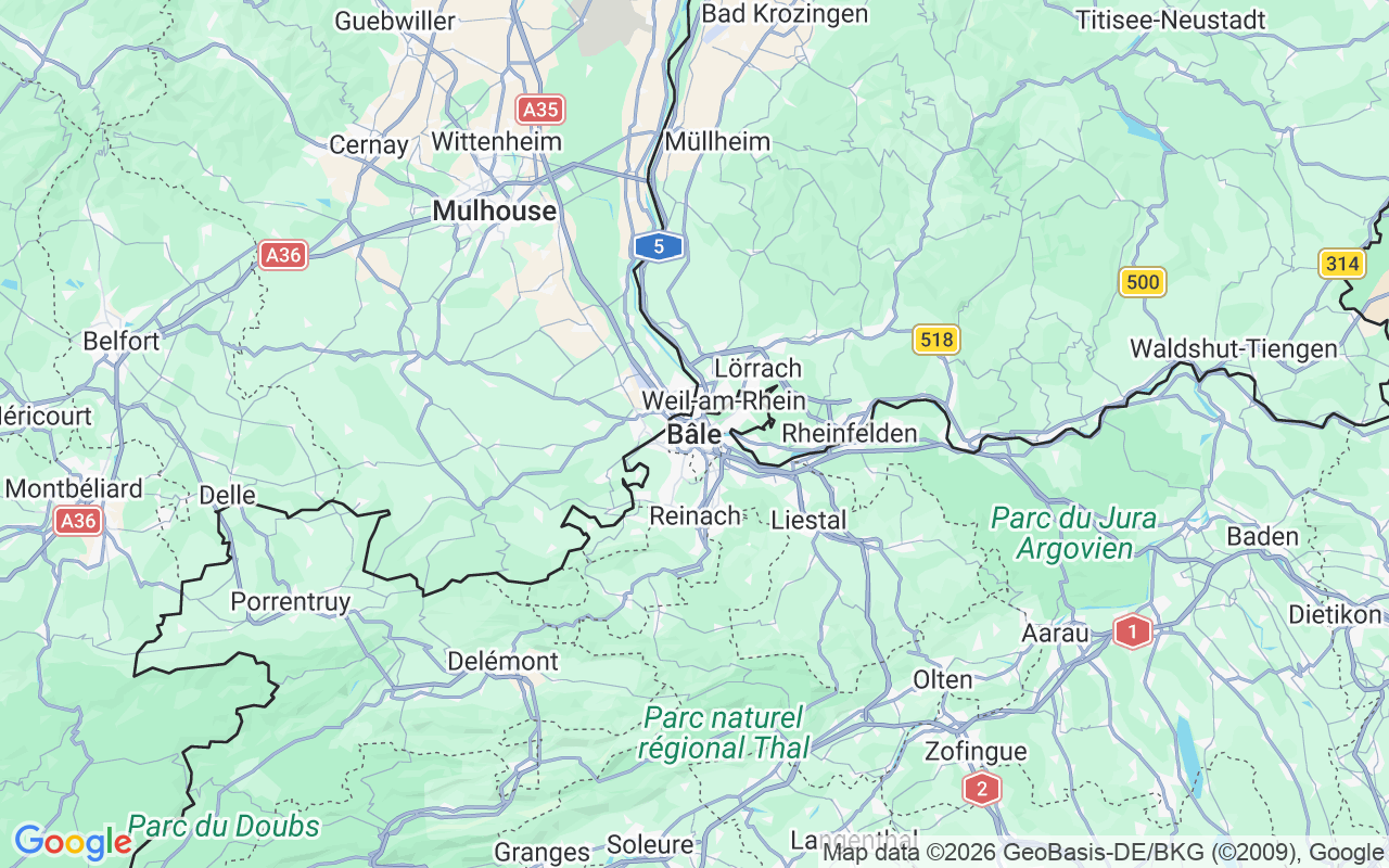 Emplacement du Voilier: Grenzach-Whylen, Bâle