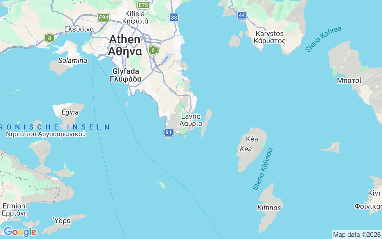 Liegeplatz Segelboot: Lavrio, Griechenland