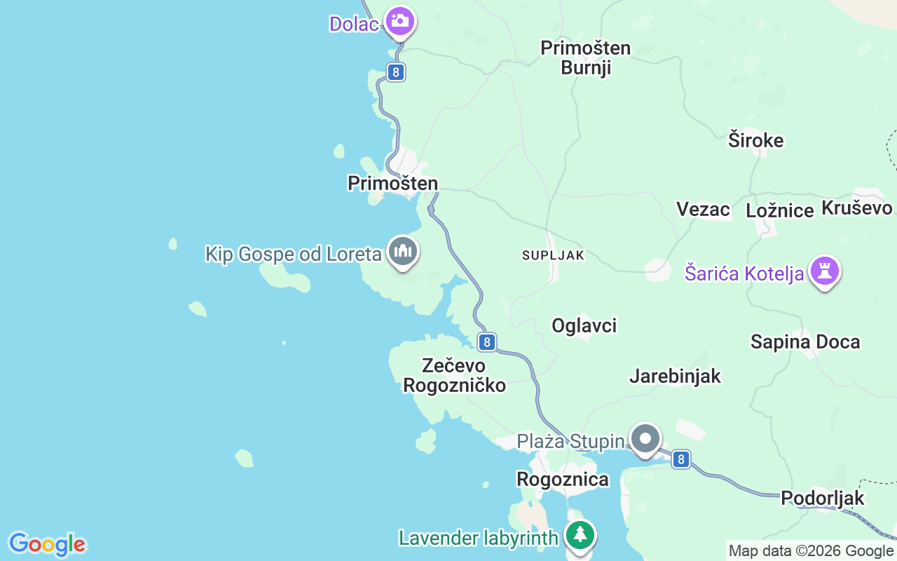 Emplacement du Catamaran: Marina Kremik, Primošten