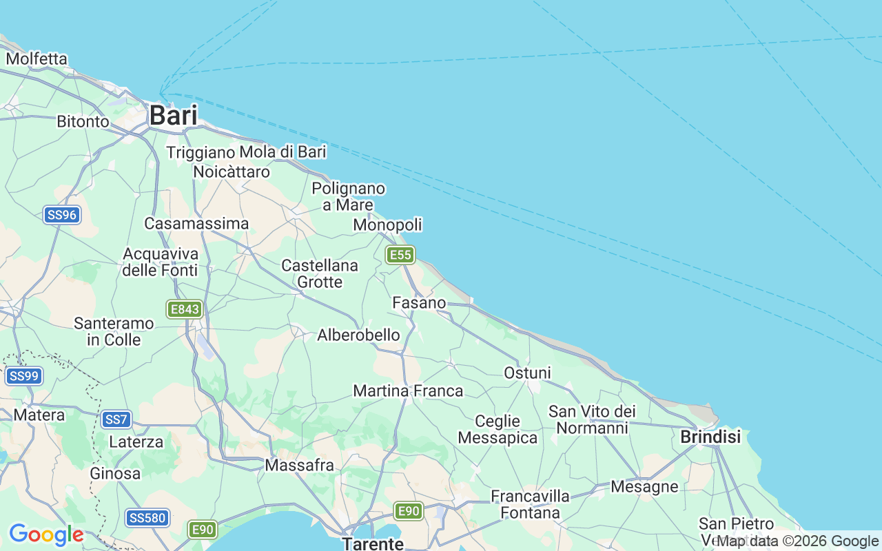 De locatie van Motorboot: Port Of Savelletri, Savelletri