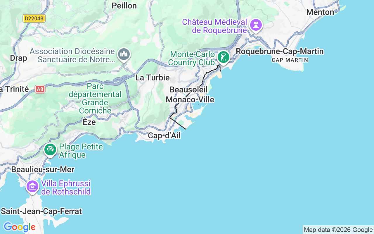Localização do(a) Iate a motor: Porto De Fontvieille, Mônaco