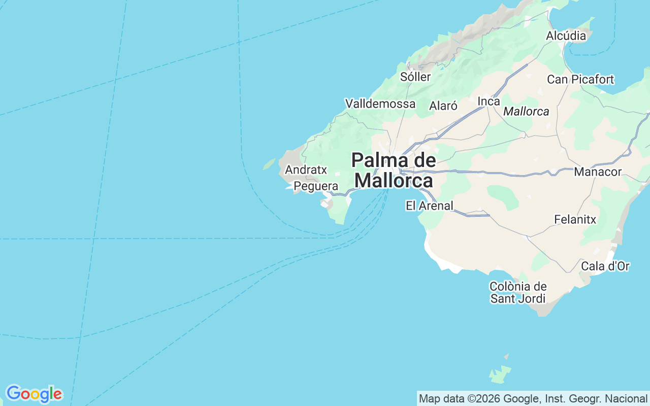 De locatie van Motorboot: Club Nautico Santa Ponsa, Santa Ponça