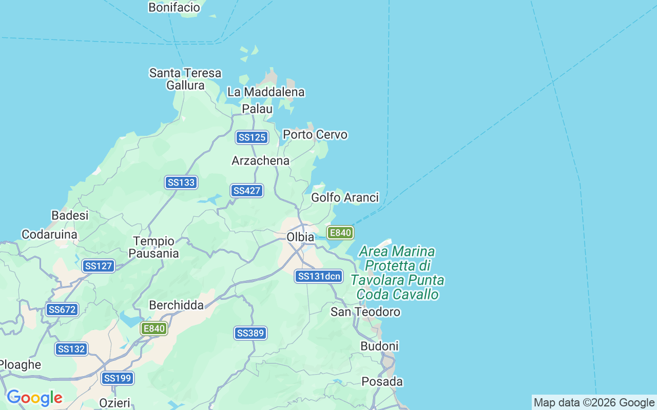 Emplacement du Voilier: Golfo Aranci, Italie