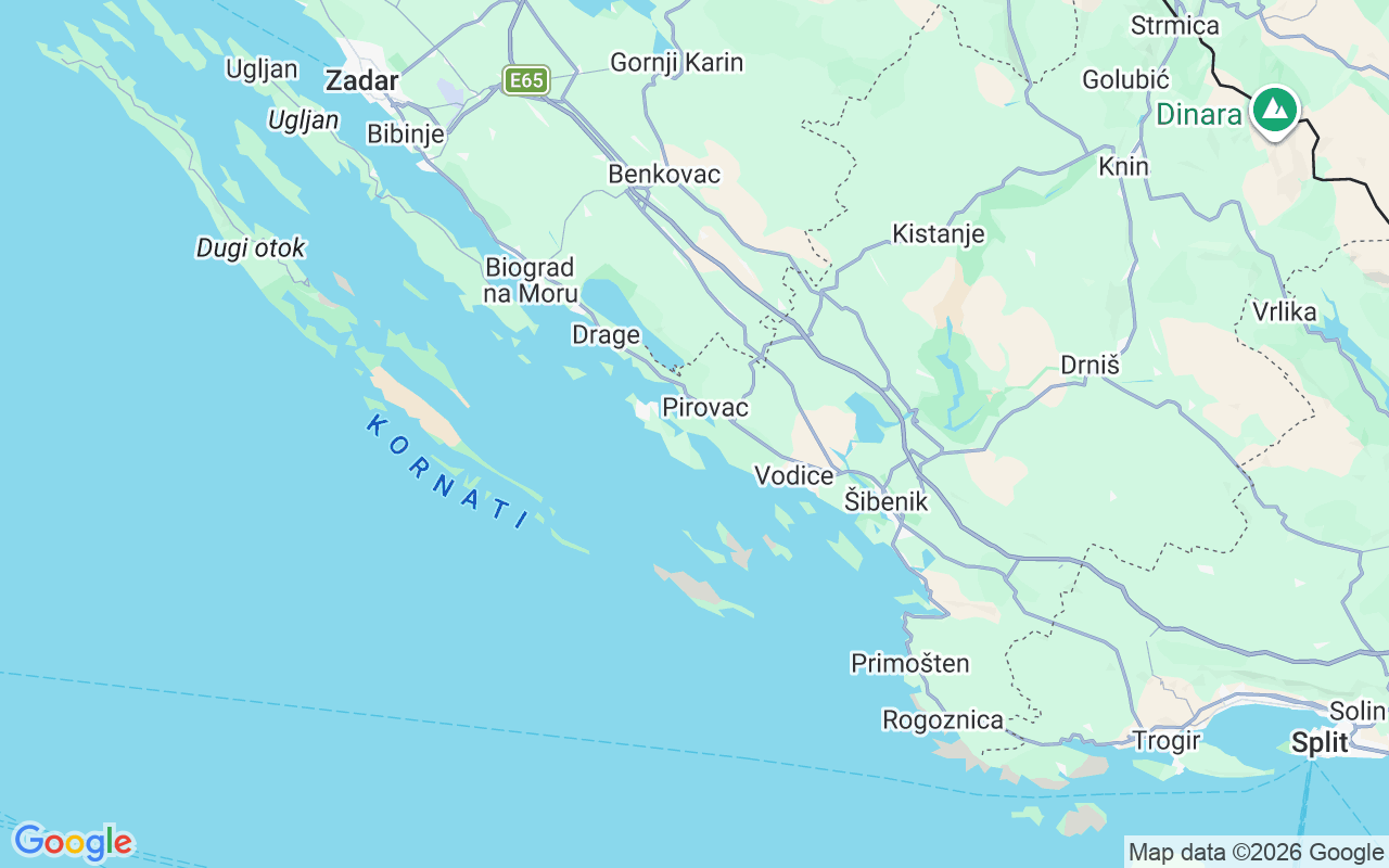Plats för RIB-båt: Murter, Općina Tisno