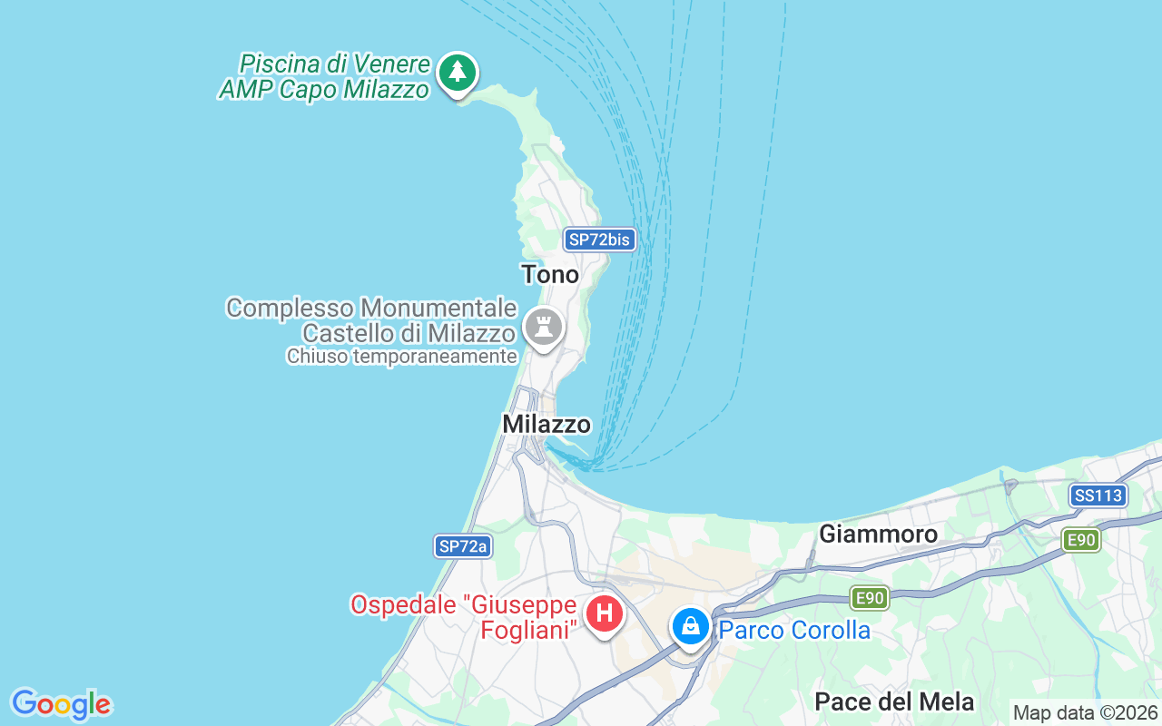 Luogo Gommone: Poseidon Marina, Milazzo Me
