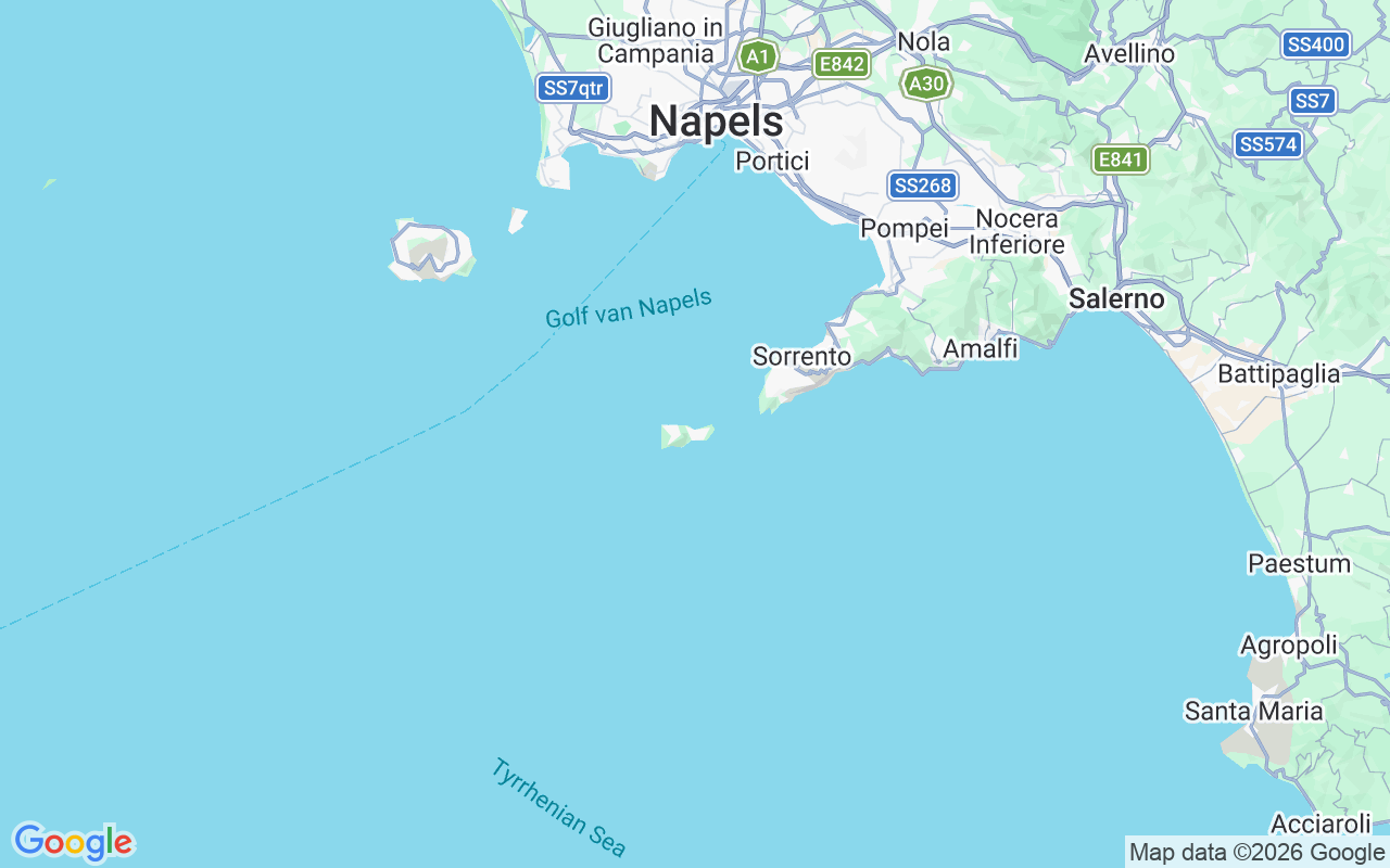 De locatie van RIB: 80073 Capri, Italië