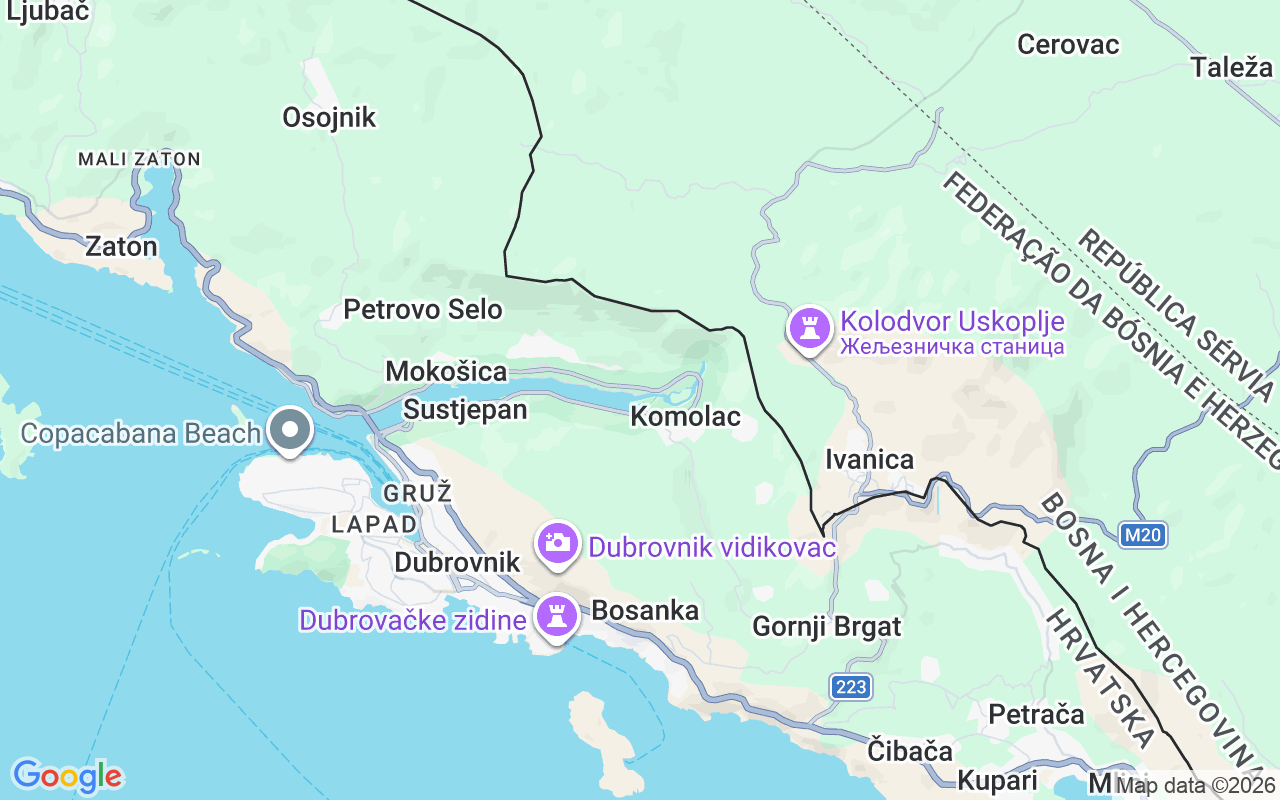 Localização do(a) Veleiro: Dubrovnik, Croácia