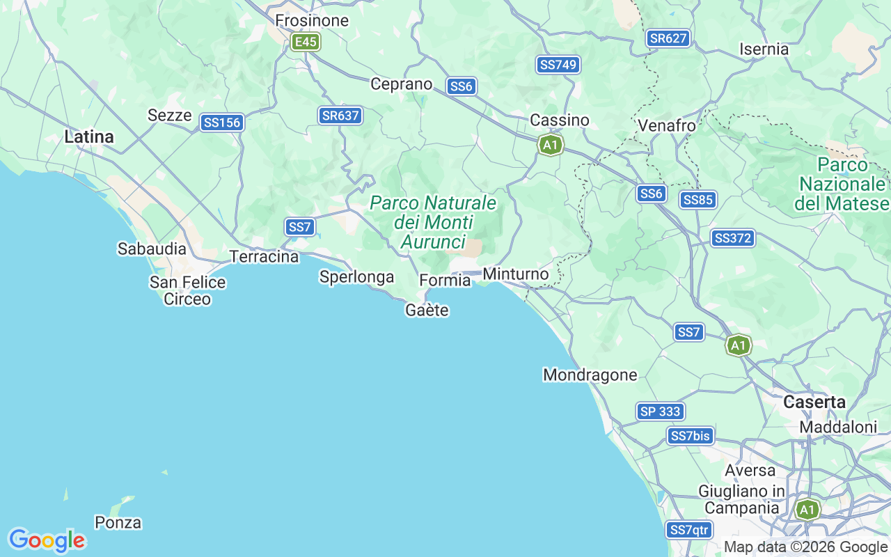 Emplacement du Voilier: Formia, 04023 Formia