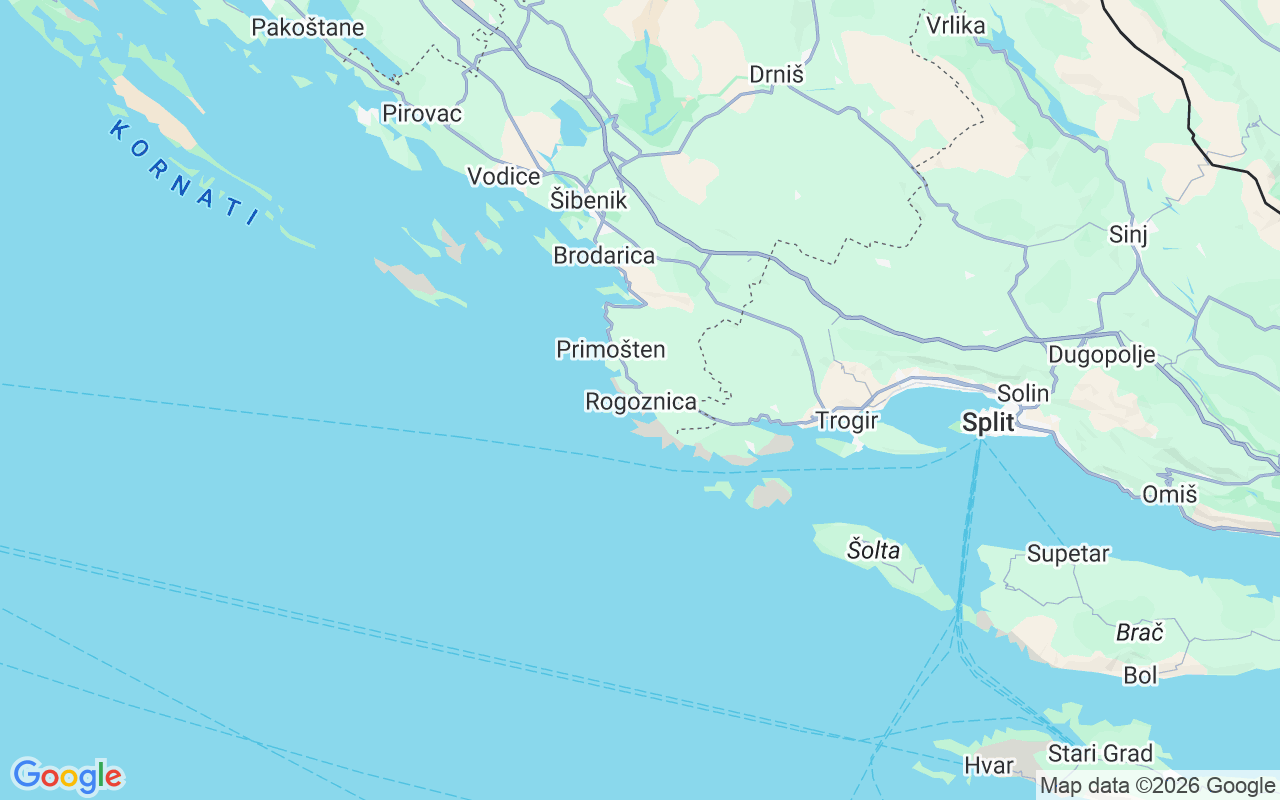 Emplacement du Catamaran: Rogoznica, Croatie