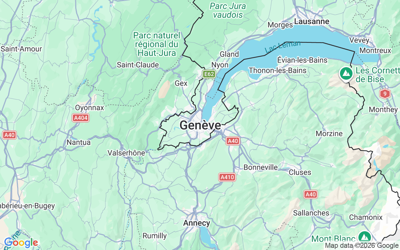 De locatie van Motorboot: Eaux-Vives, Genève