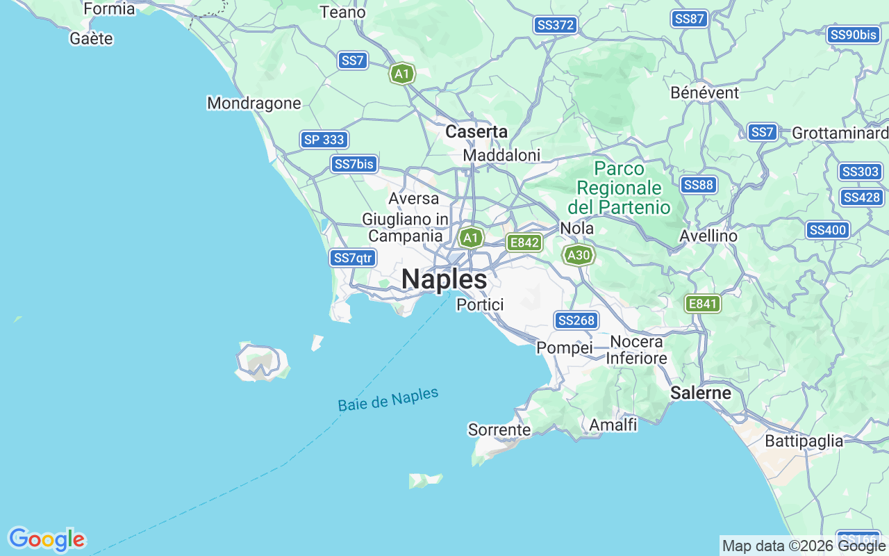 Emplacement du Bateau à moteur: Nisida, Naples