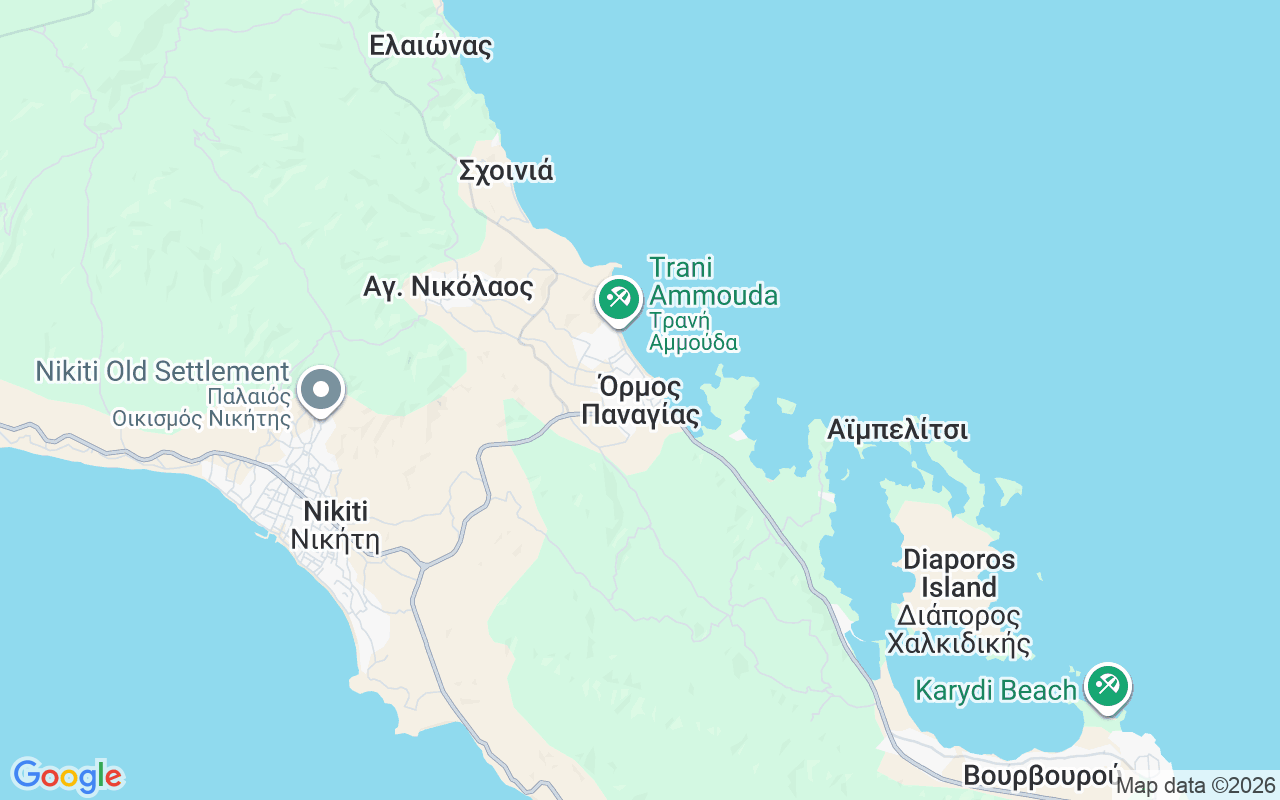 Emplacement du Bateau sans permis: Marina Ormu Panagias, Chalcidique