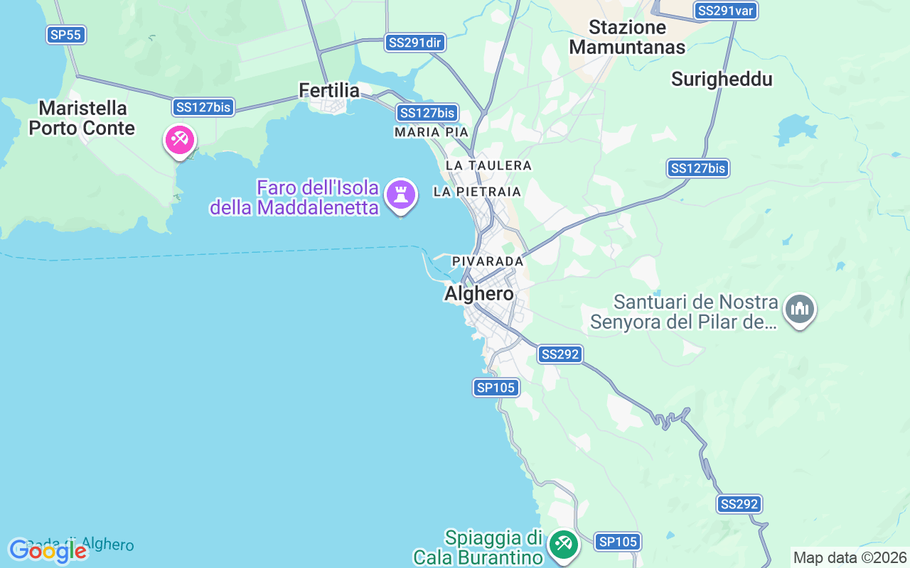 Location of the Sailboat: Porto Di Alghero, Sardinia