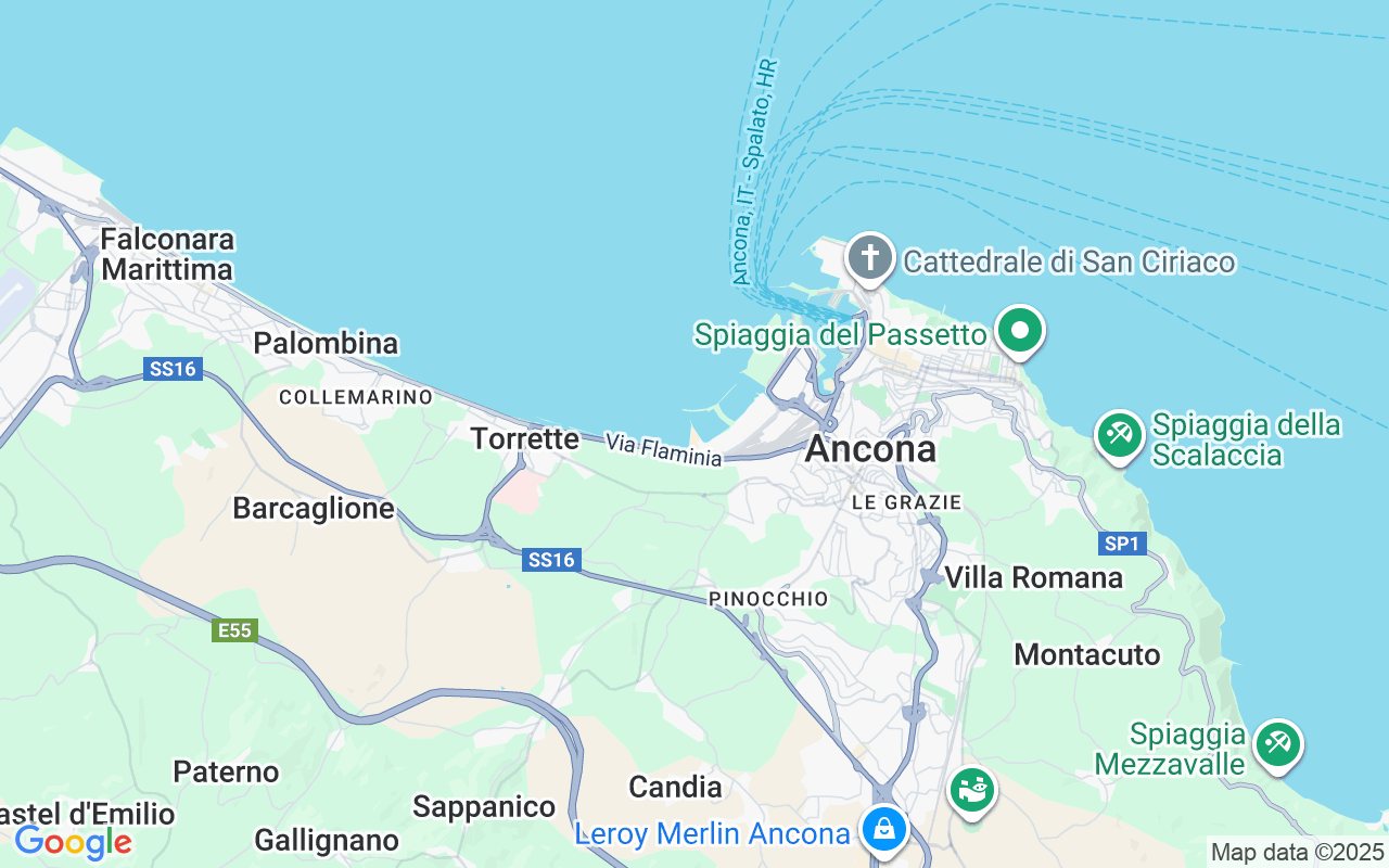 Plats för Motorbåt: Ancona, Italien
