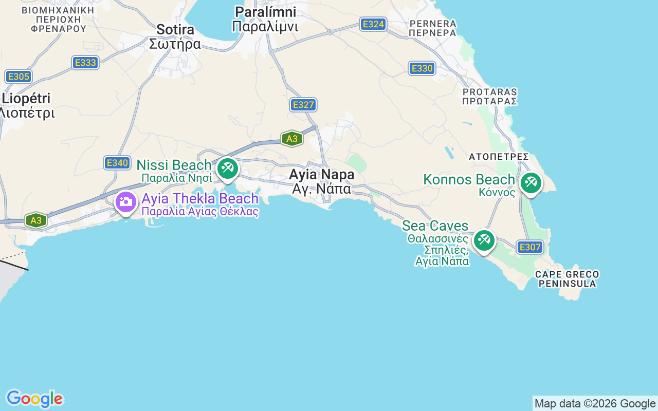 Emplacement du Catamaran: Ayia Napa, Ayia Napa