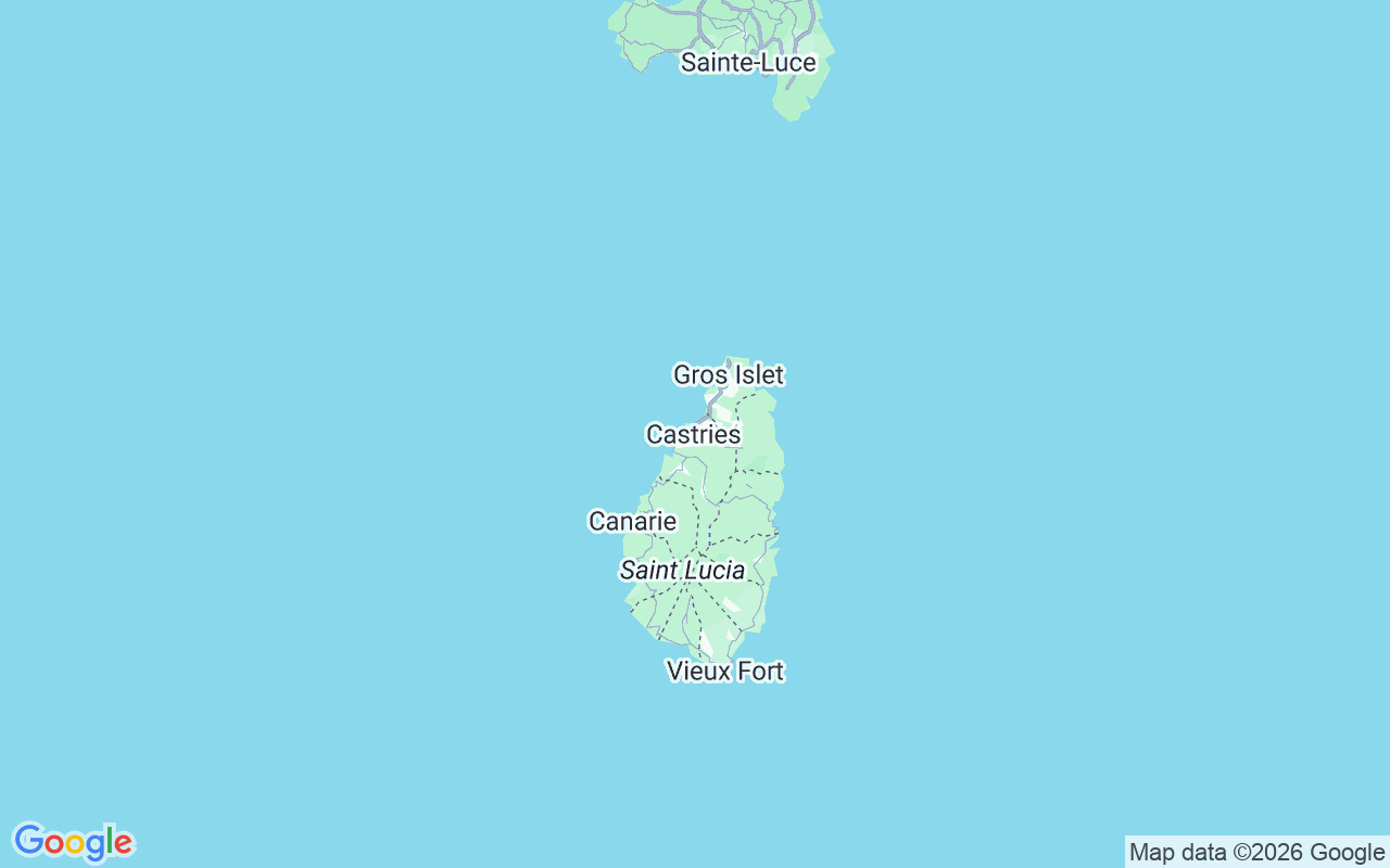 Luogo Catamarano: Castries, Santa Lucia