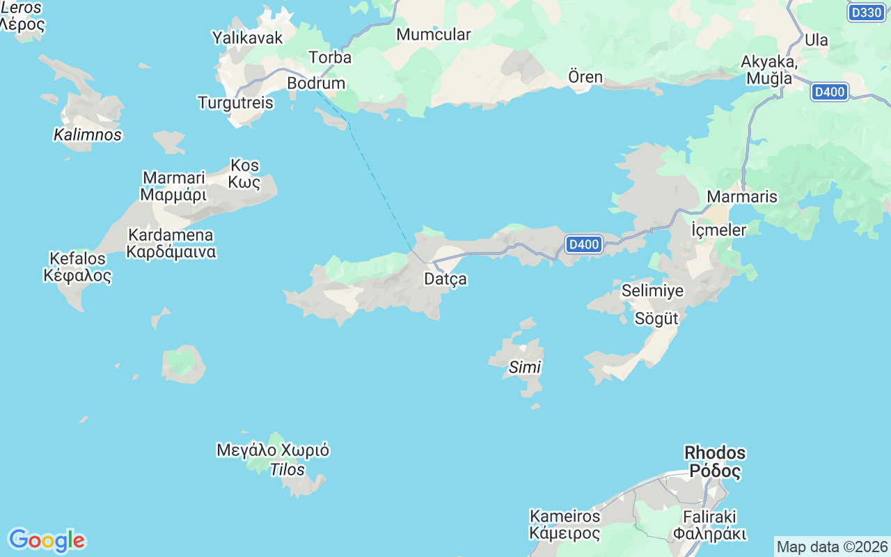 De locatie van Zeilboot: Datça, Datça