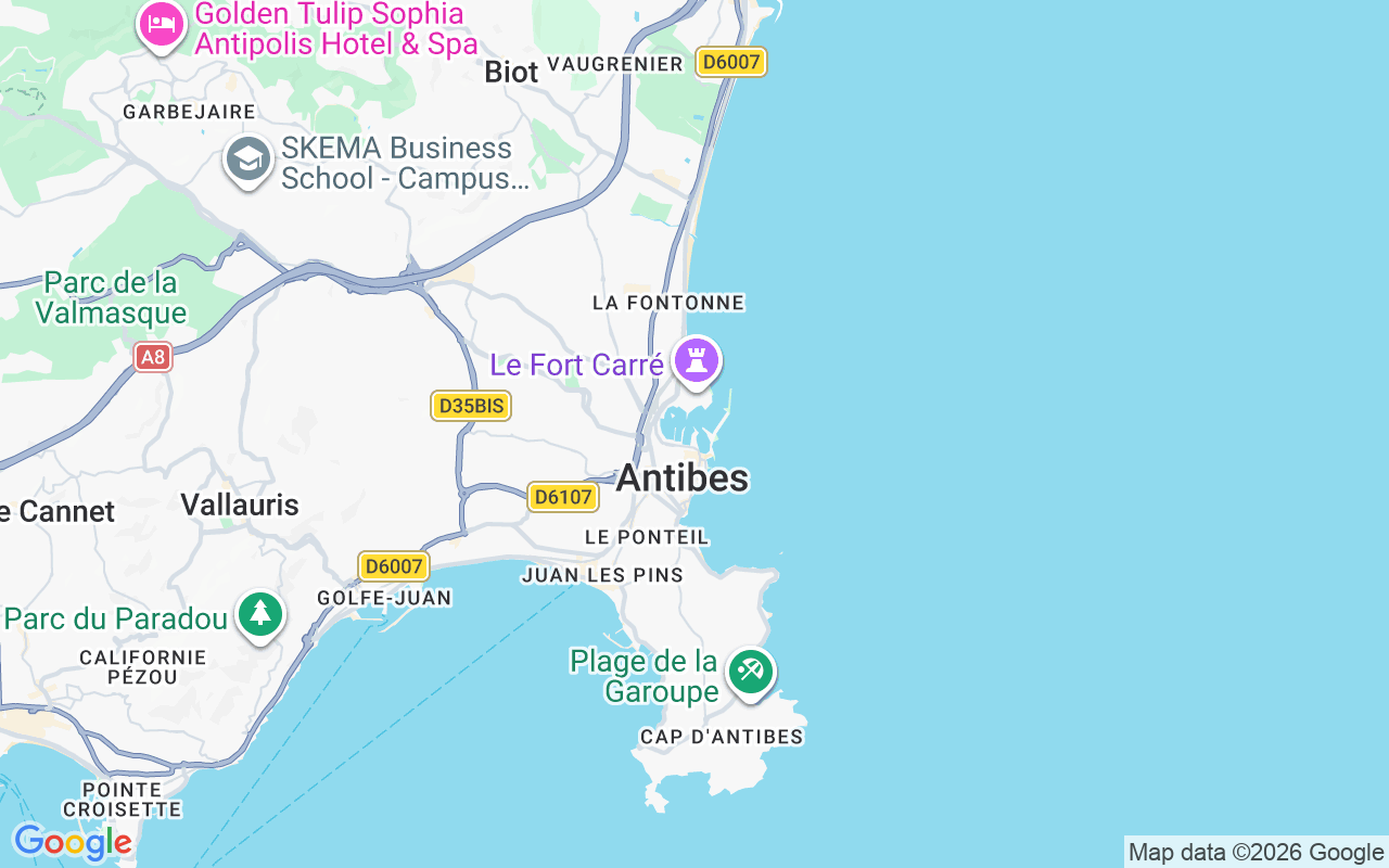Emplacement du Yacht à moteur: Port Vauban, Antibes