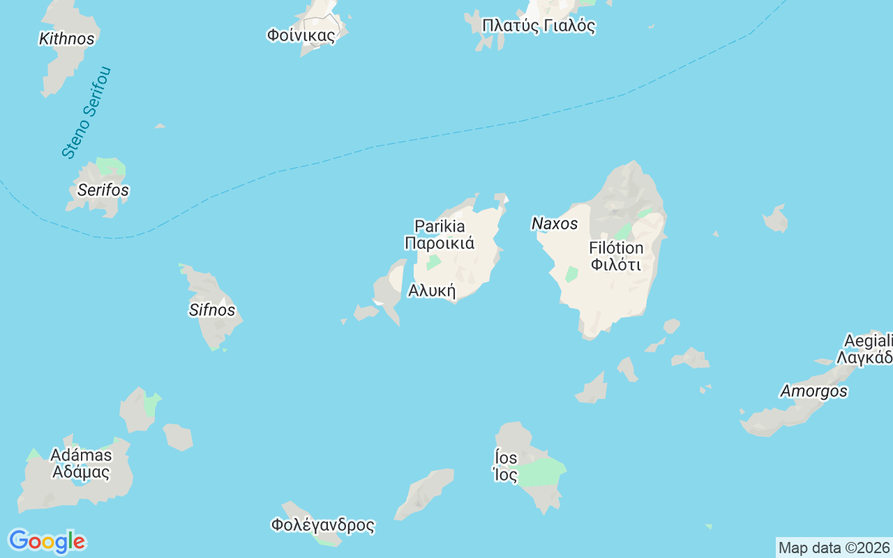 Plats för Segelbåt: Paros, Grekland