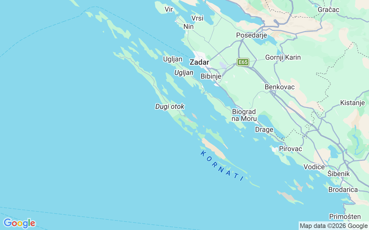 Liegeplatz Motorboot: Sali, Kroatien