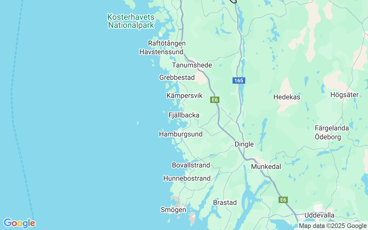 Ubicación Lancha: Ingrid Bergmans Torg, 457 40 Fjällbacka