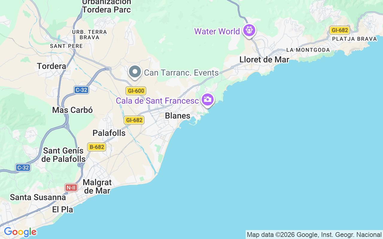 Plats för Motorbåt: 17300 Blanes, Spanien