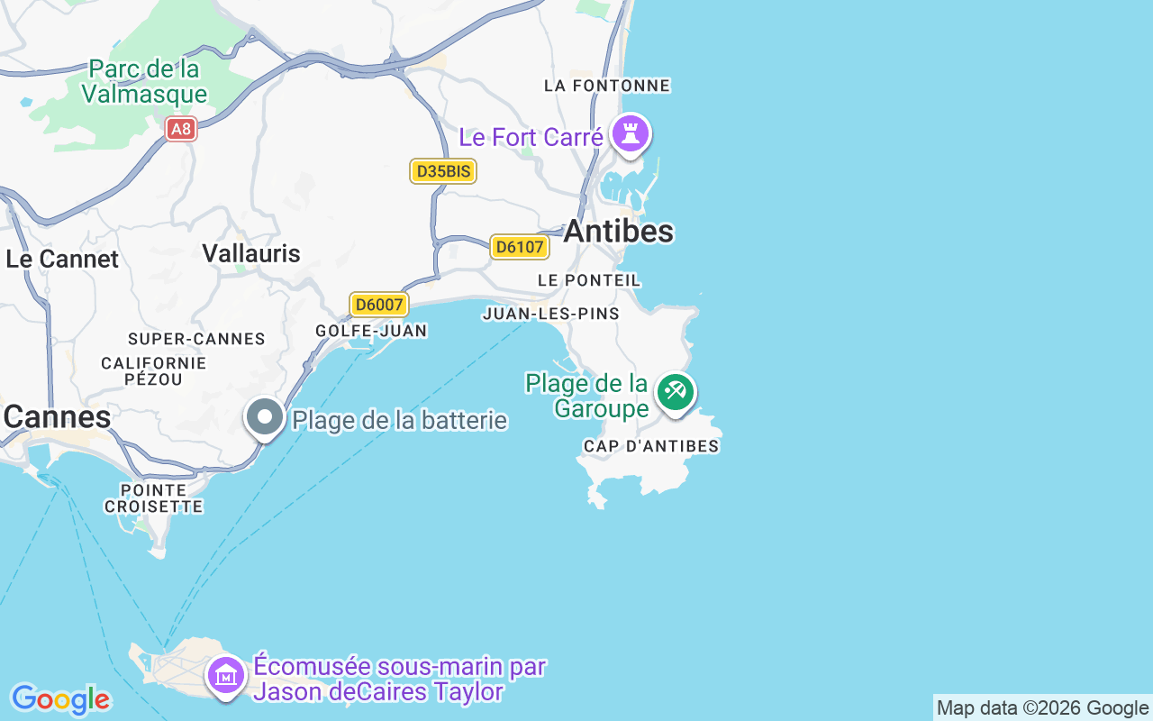Localização do(a) Iate a motor: Antibes, França