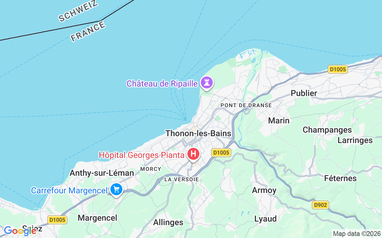Liegeplatz Segelboot: Port De Rives, 74200 Thonon-Les-Bains