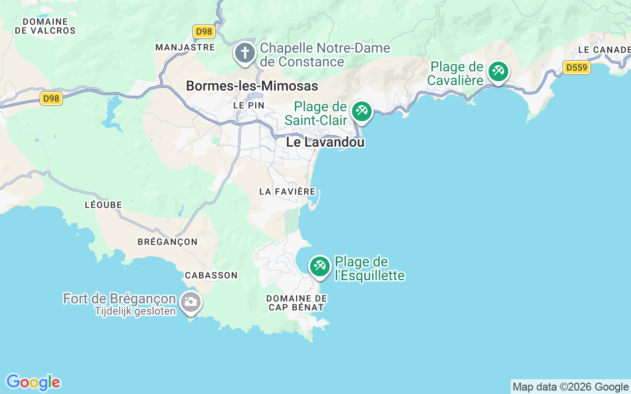 De locatie van Zeilboot: Port Bormes-La Favière, 83230 Bormes-Les-Mimosas