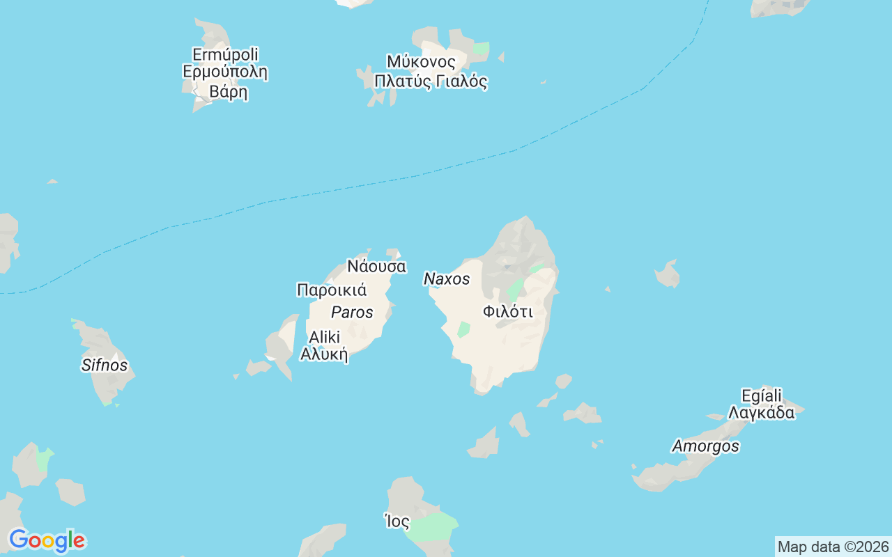 Ubicación Neumática: Naxos, Naxos