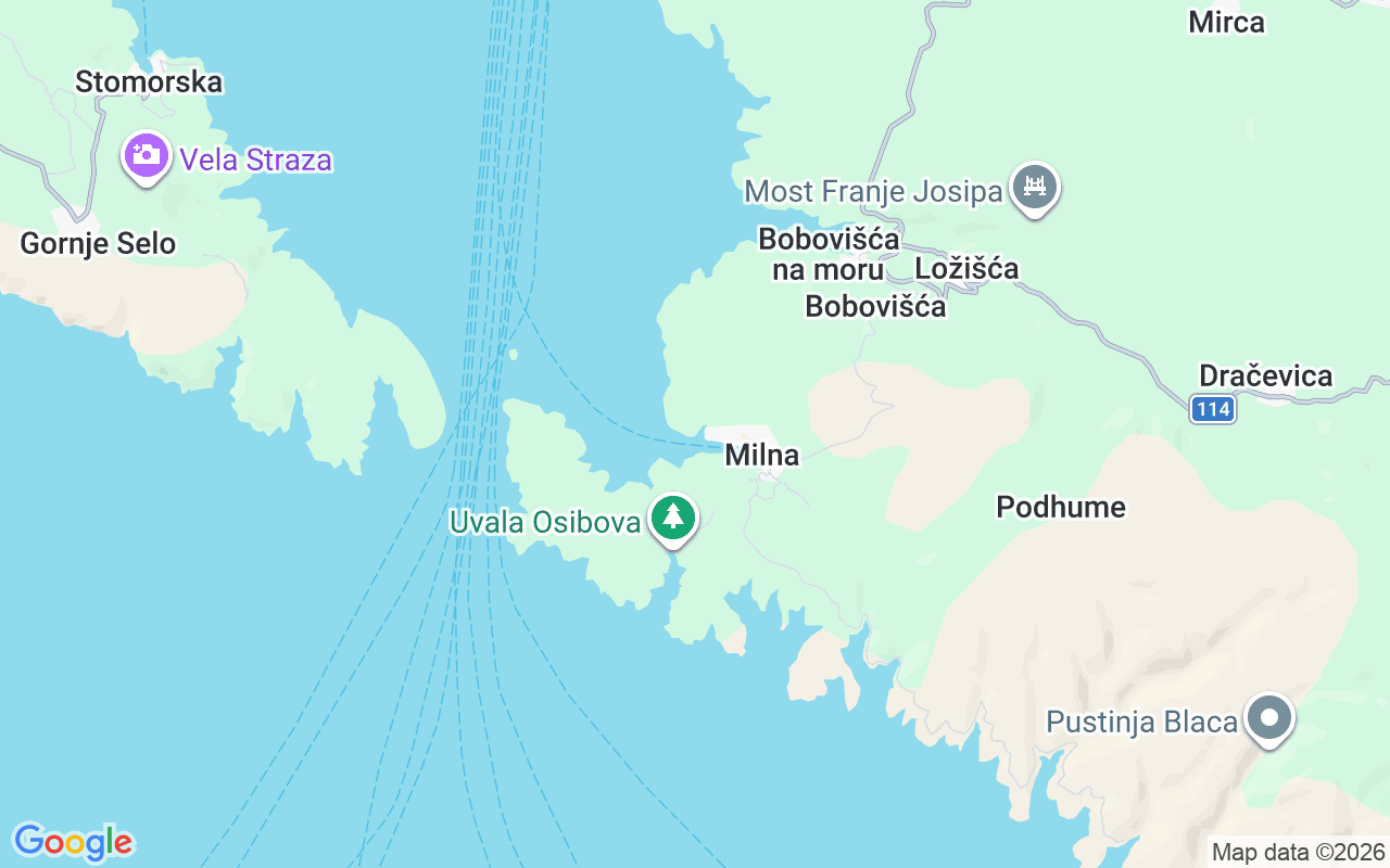 Liegeplatz Motorboot: Marina Vlaska, Milna
