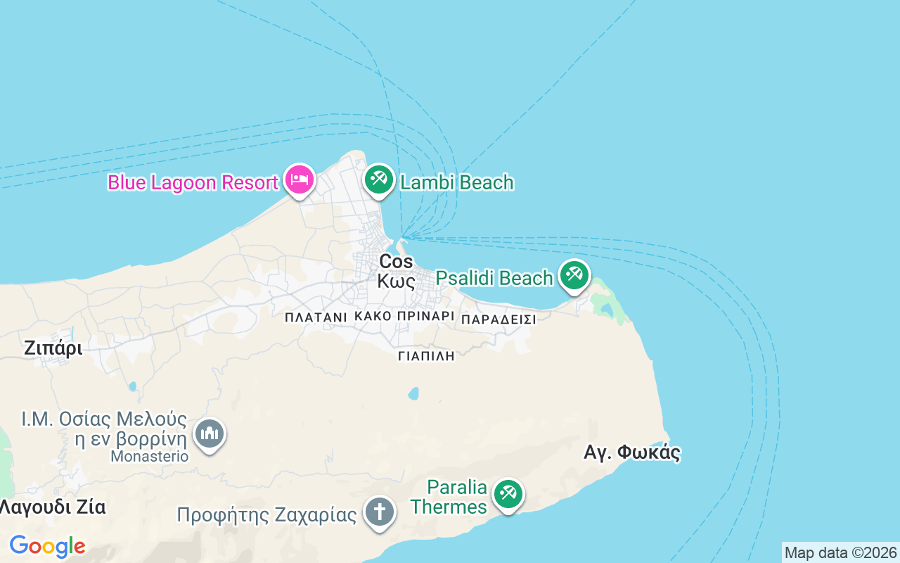 Ubicación Lancha: Marina Kos, Kos