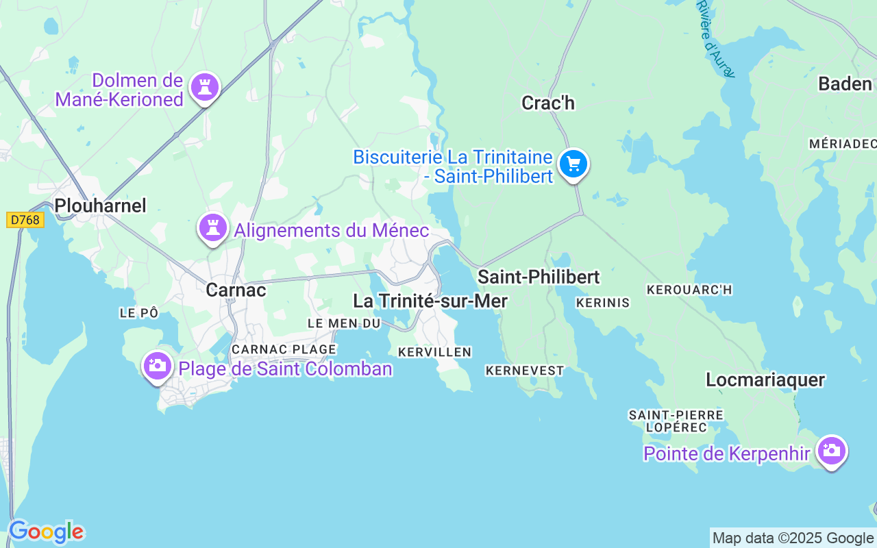 Plats för Katamaran: La Trinité-Sur-Mer, Frankrike