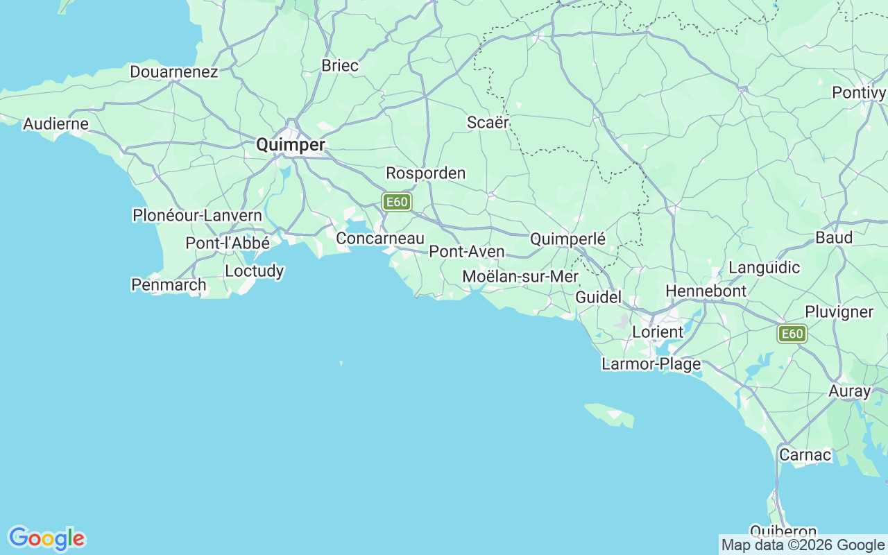 Emplacement du Semi-rigide: Port Manec'h, 29920 Névez